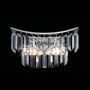 Boutique Semi Flush Square Crystal Pendant